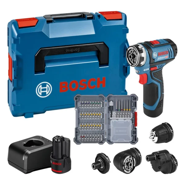 Skruvdragare Bosch Gsr 12V-15 Fc, 2X2AH Flexicl