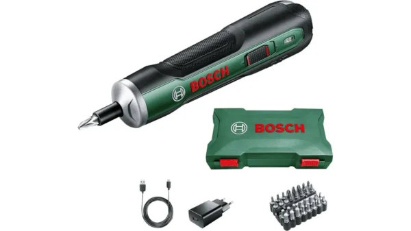 Skruvdragare Bosch PushDrive; 3,6 V; 1,5 Ah batt.