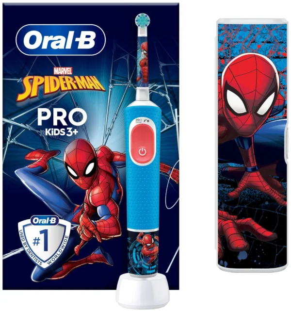 Oral-B eltandborste Vitality Pro Kids Spiderman - Tandborste