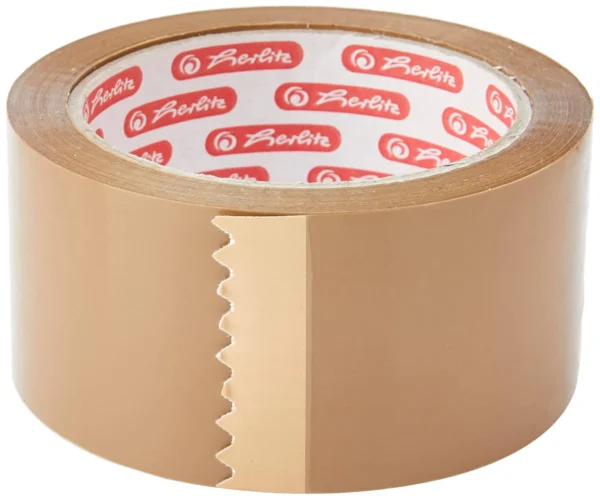 Herlitz 8842619, Brun, Förpackning, Plast, 66 M, 50 Mm