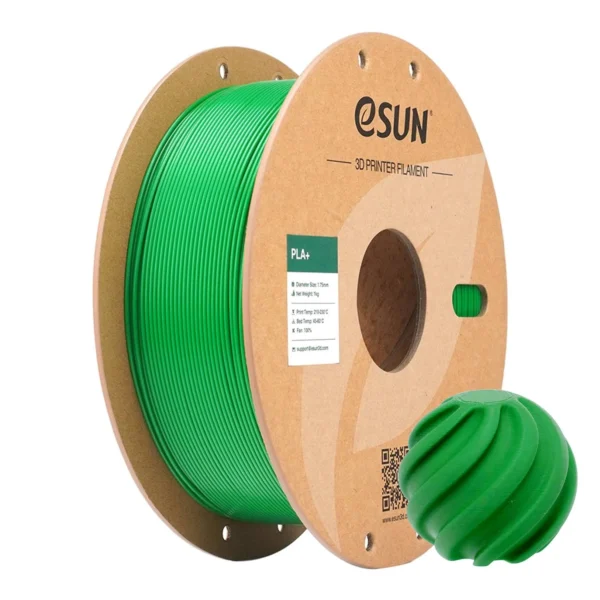 eSUN PLA+ 1.75mm 1kg - Grön