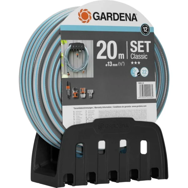 Gardena Slangset med Slanghängare 20m 1/2"