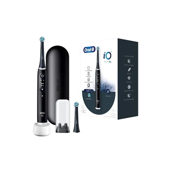 Oral-B IO Series 6 Elektrisk Tandborste - Svart Lava