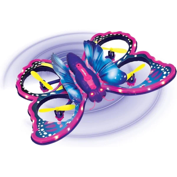 LEXIBOOK Crosslander Butterfly drönare med uppladdningsbart batteri