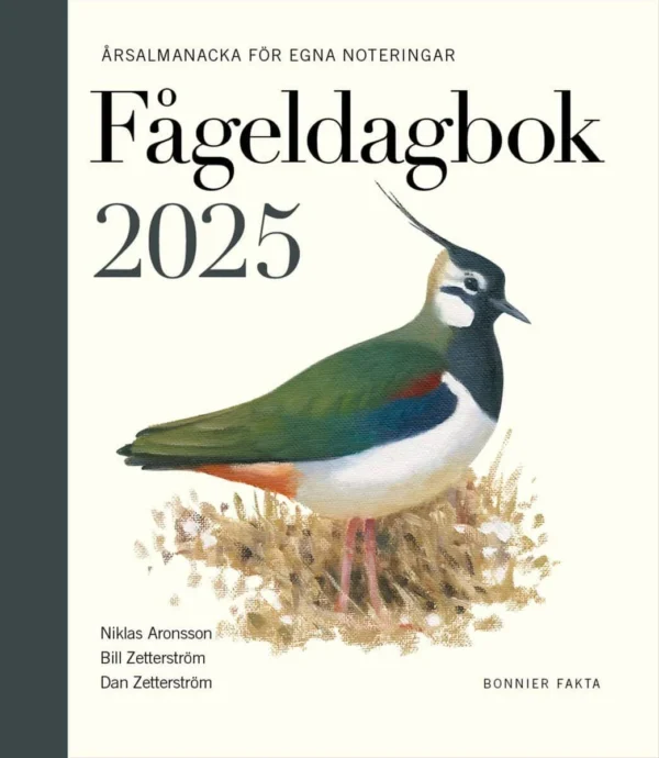 Fågeldagbok 2025 , Årsalmanacka För Egna Noteringar