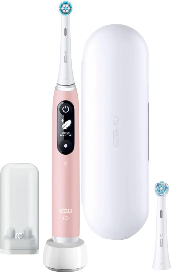 Oral-B iO Series 6 - Eltandborste - Rosa sand
