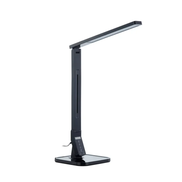 Svart LED-skrivbordslampa Eleni