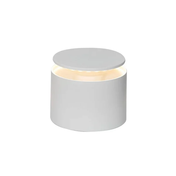 Zafferano Push-up batteribordslampa Ip54 vit - Balkongbelysning för Vardagsrum / matsal