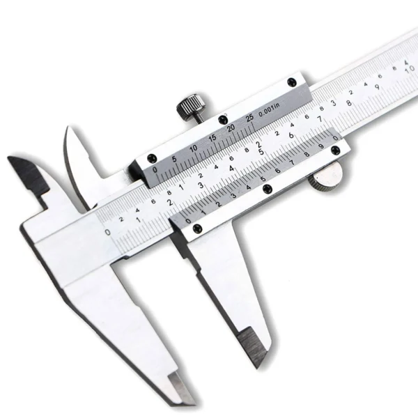 Spurtar Skjutmått, 150 mm Bromsok i Rostfritt Stål, 0,02 mm/0,001" Vernier-skjutmått Med Hög Precision