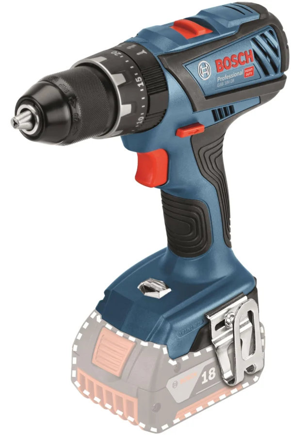 Slagborrmaskin batteri Bosch Professional GSB 18V-28